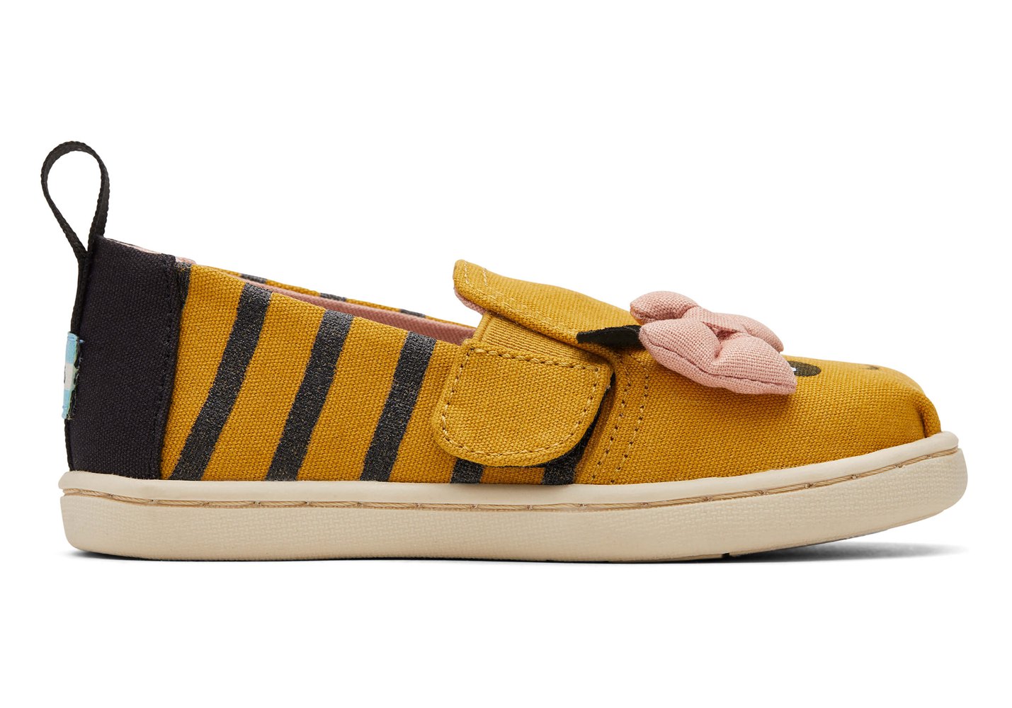 Toms Espadryle Dziecięce Żółte - Alpargata Tiny Honeybee - 78IXDFTMB